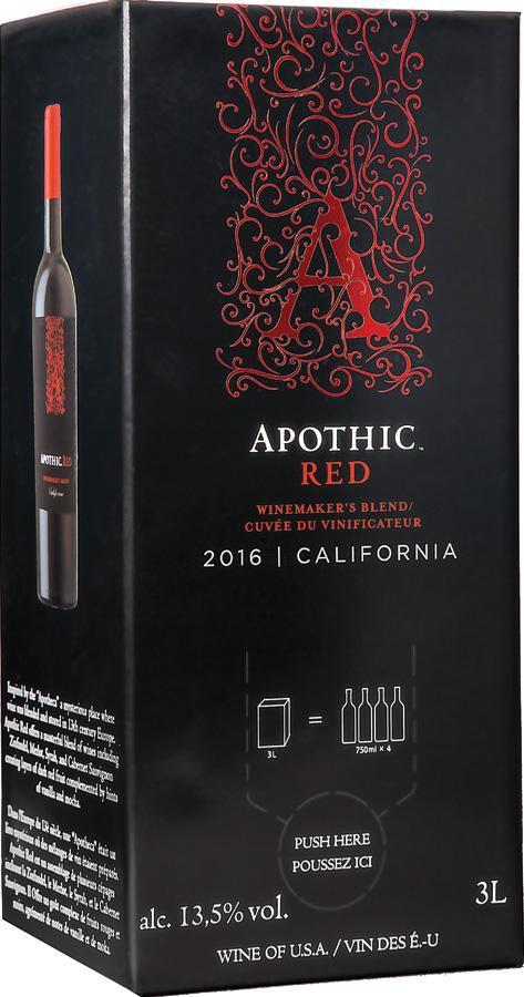 Buy Online - Apothic Red 3000 Ml | Realcanadianliquorstore.ca