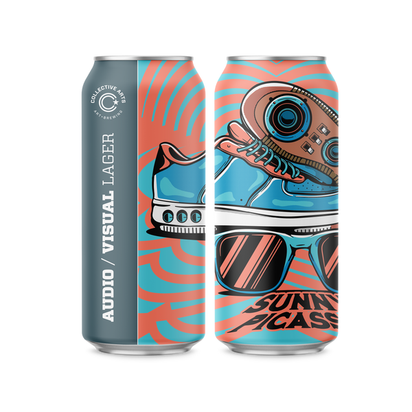 Collective Arts Audio Visual Lager 473ml