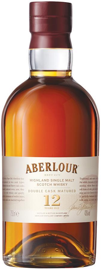 Aberlour 12 Year Old Single Malt Whisky 750ml