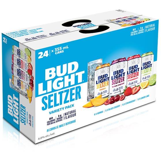 Bud Light Seltzer Variety-Pack 24-Pack