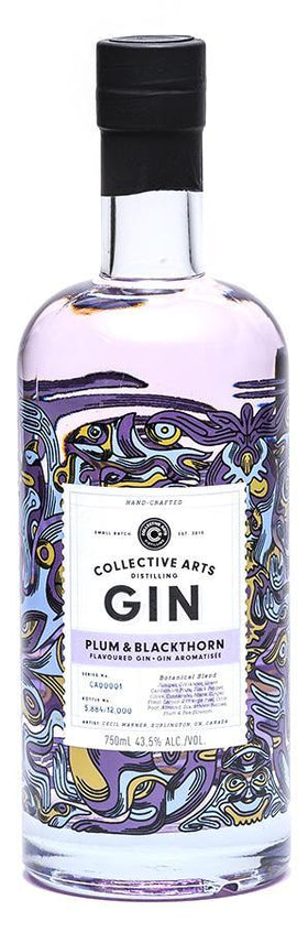 Collective Arts Blackthorn And Plum Purple Gin 750 ml