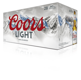 Coors Light Bottles 28-Pack