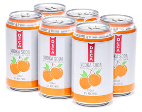 Deca Soda Peach 6-Pack