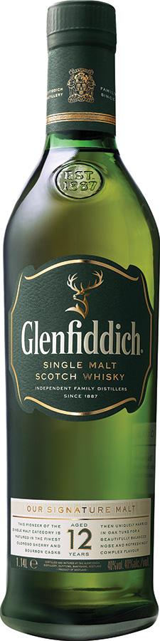 Glenfiddich 12 Year Scotch 1140 ml