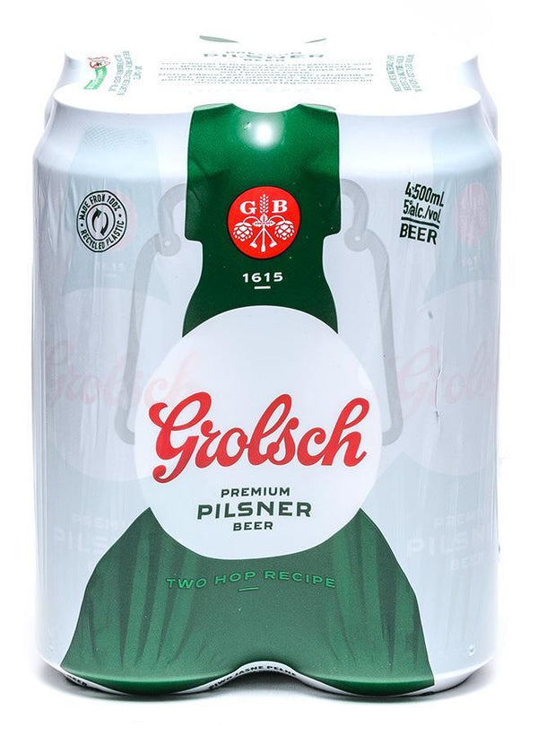 Grolsch Premier Lager Beer 4-Pack
