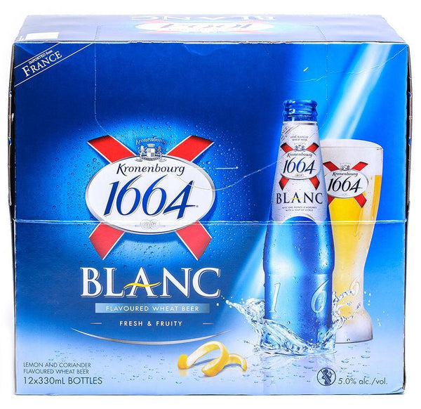 Kronenbourg Blanc Bottle 12-Pack