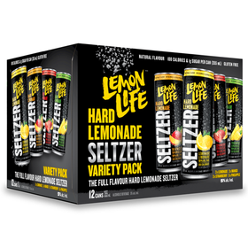 Lemon Life Seltzer Variety 12-Pack