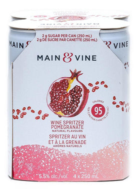 Main & Vine Spritzr Pomegranate 4-Pack