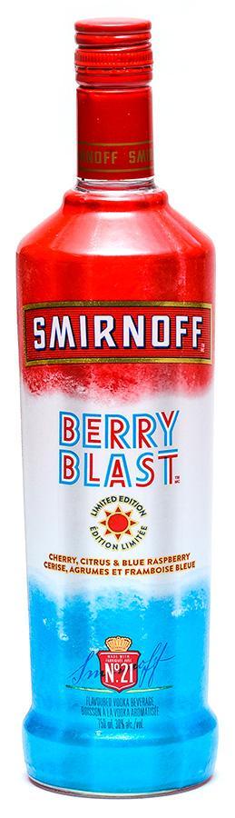 Smirnoff Berry Blast Vodka 750 ml