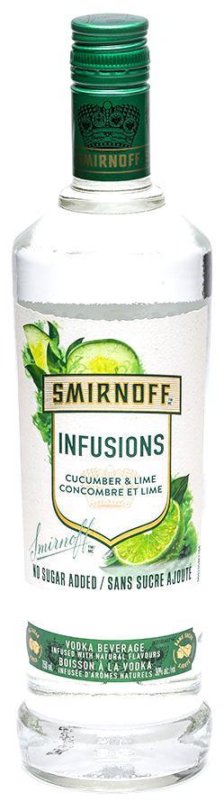 Smirnoff Infusion Cucumber Lime 750 ml