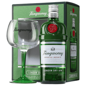 Tanqueray With Copa Glass 750ml