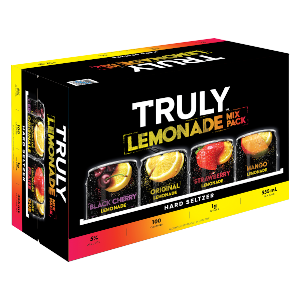 Truly Lemonade Mix Can 24-Pack