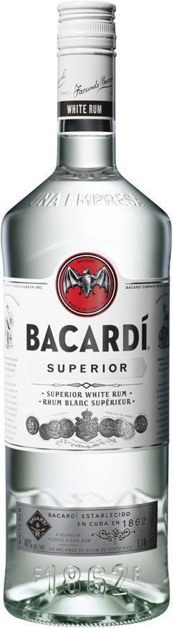 Bacardi Superior White Rum 1140 ml