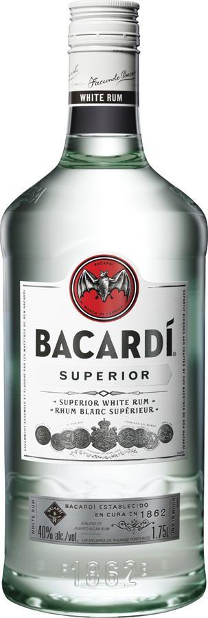 Bacardi Superior White Rum 1750 ml