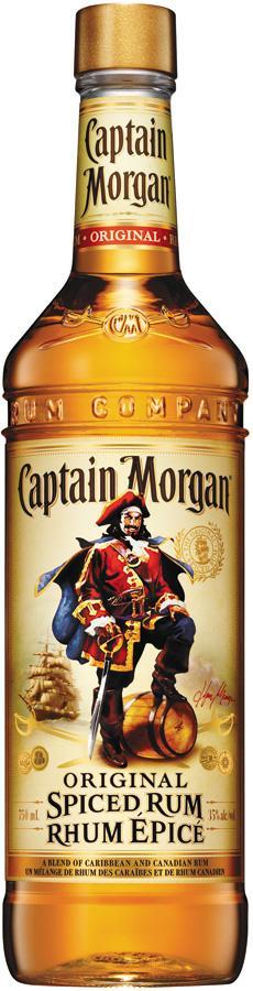 Capt. Morgan Spiced Rum 750 ml
