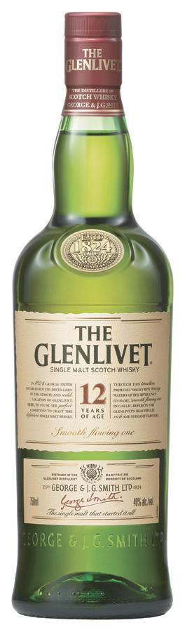 Glenlivet 12 Year 750 ml