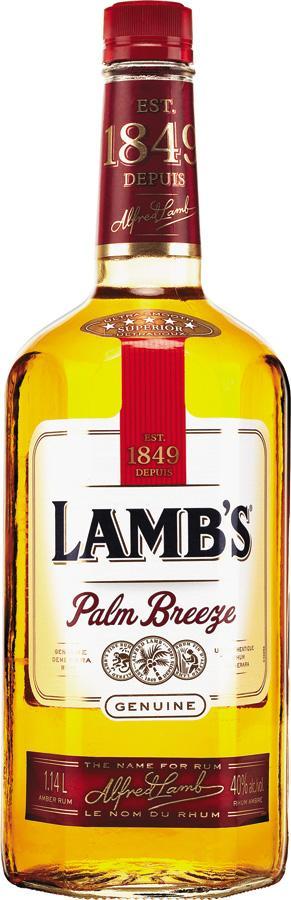 Lambs Palm Breeze Rum 1140 ml