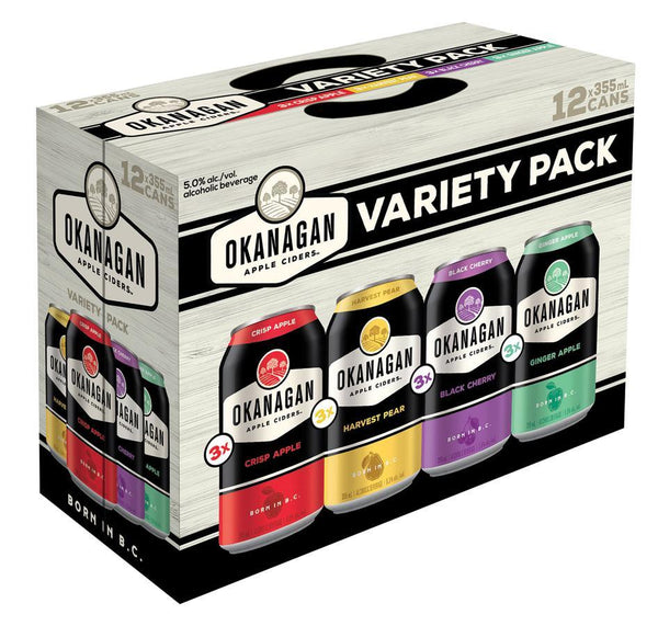 Okanagan Cider Sampler-Pack 12-Pack