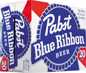 Pabst Blue Ribbon Beer 20-Pack