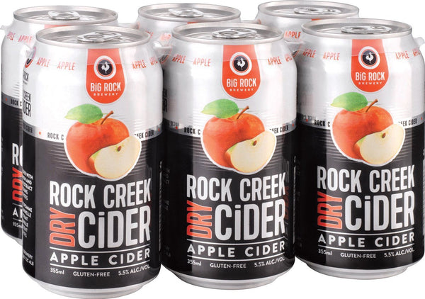 Rock Creek Cider Cans 6-Pack